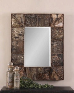 Uttermost - 09030 B: Birch Bark Console - Decorative Mirror